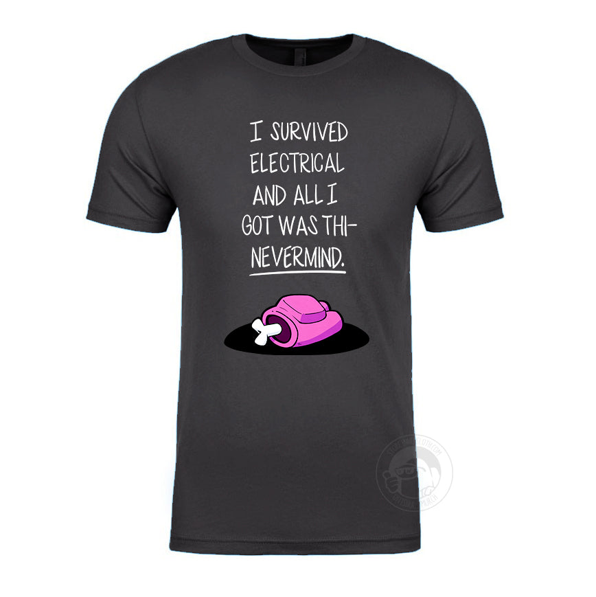 Among Us: Not Quite Survived Electrical Shirt (Adult)