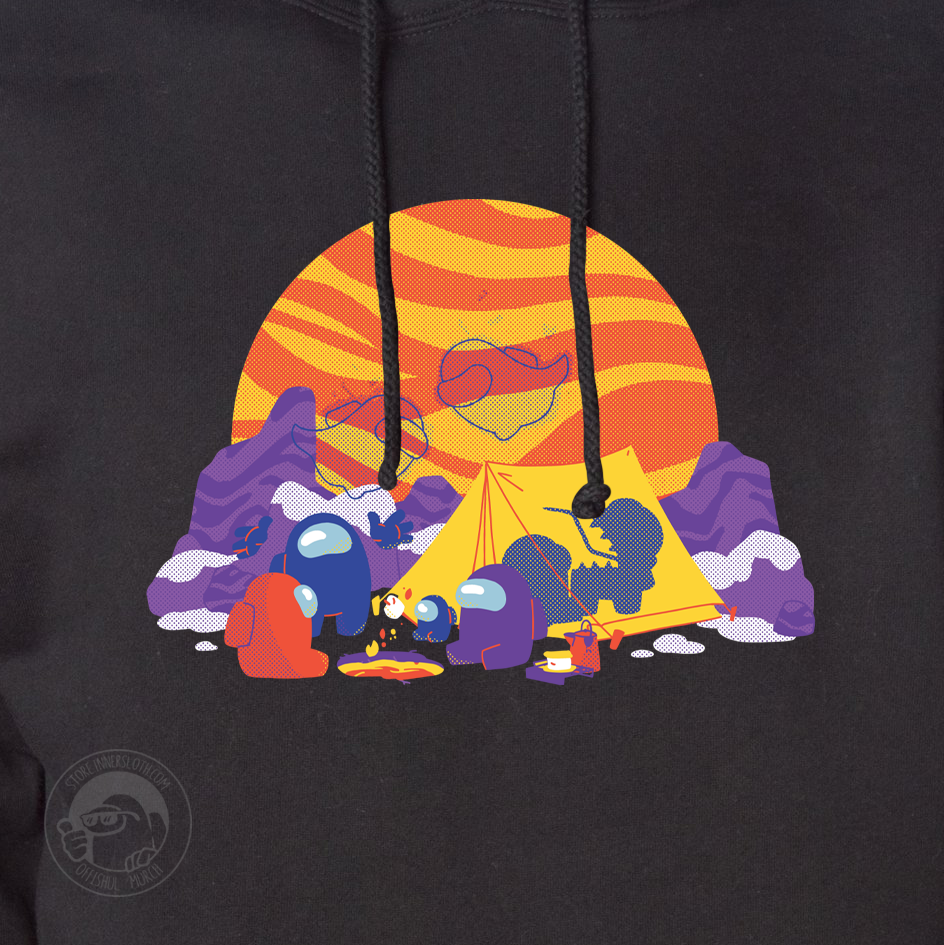 Among Us Polus Camping Hoodie